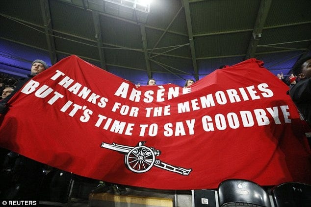 Tẩy chay Arsene Wenger